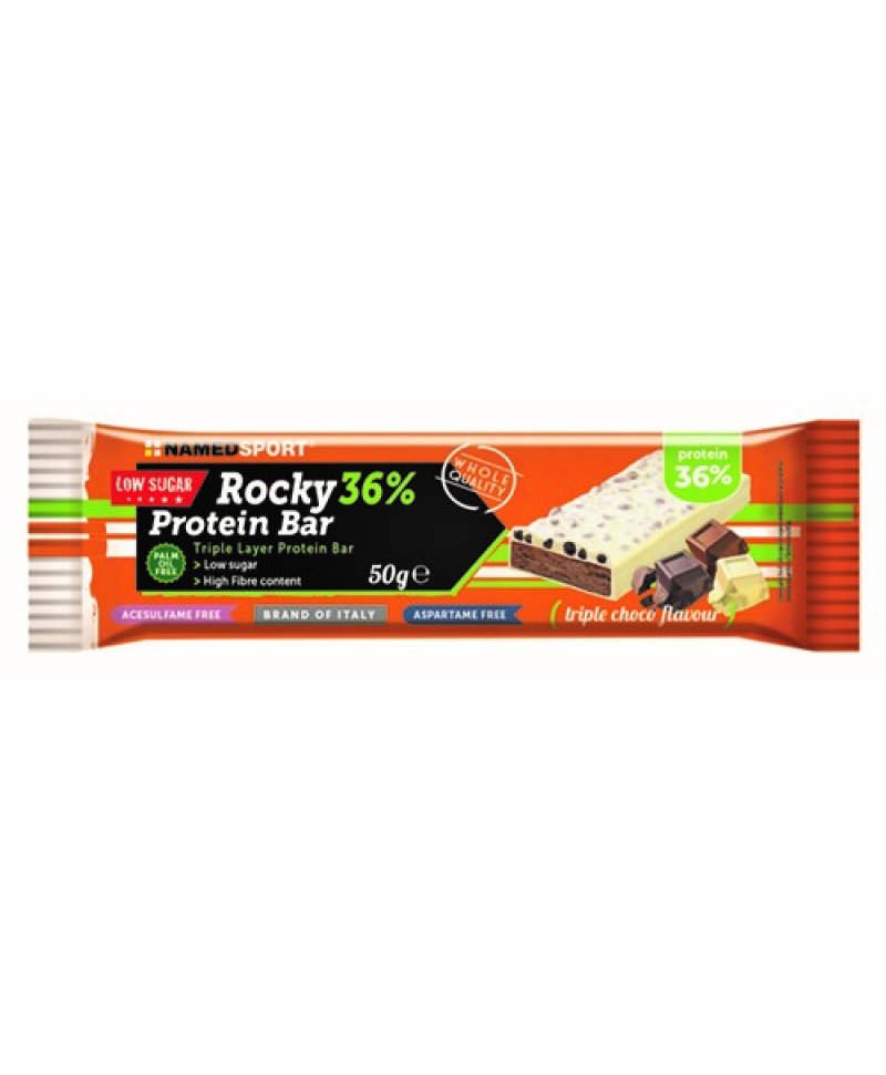 ROCKY 36% PROT BAR TRIP CH 50G