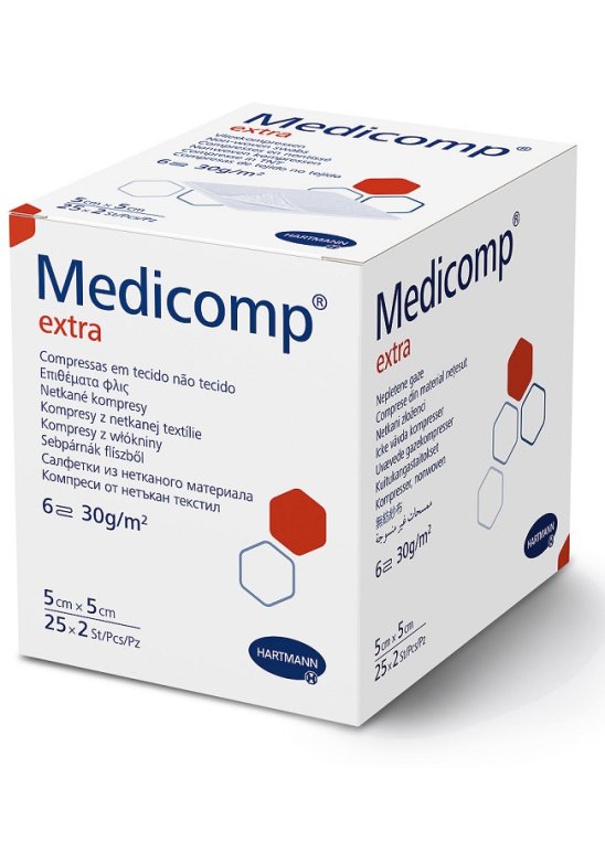 GARZA MEDICOMP EX TNT 5X5 50PZ