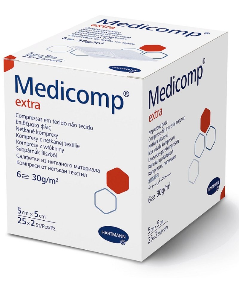 GARZA MEDICOMP EX TNT 5X5 50PZ GARZA MEDICOMP EX TNT 5X5 50PZ