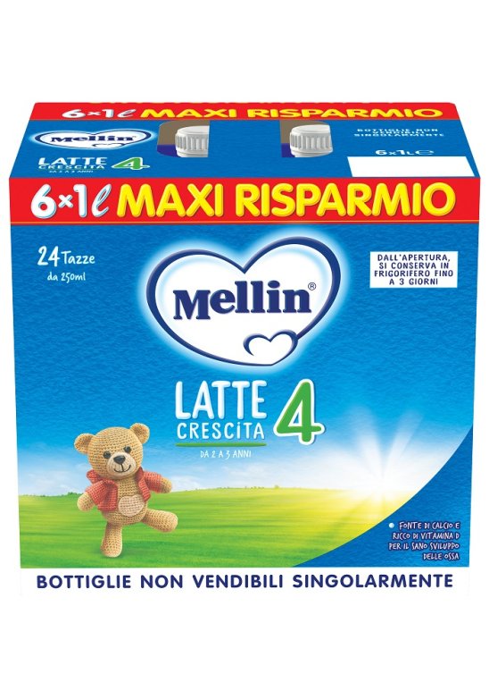 MELLIN 4 LATTE 6X1000ML MELLIN 4 LATTE 6X1000ML