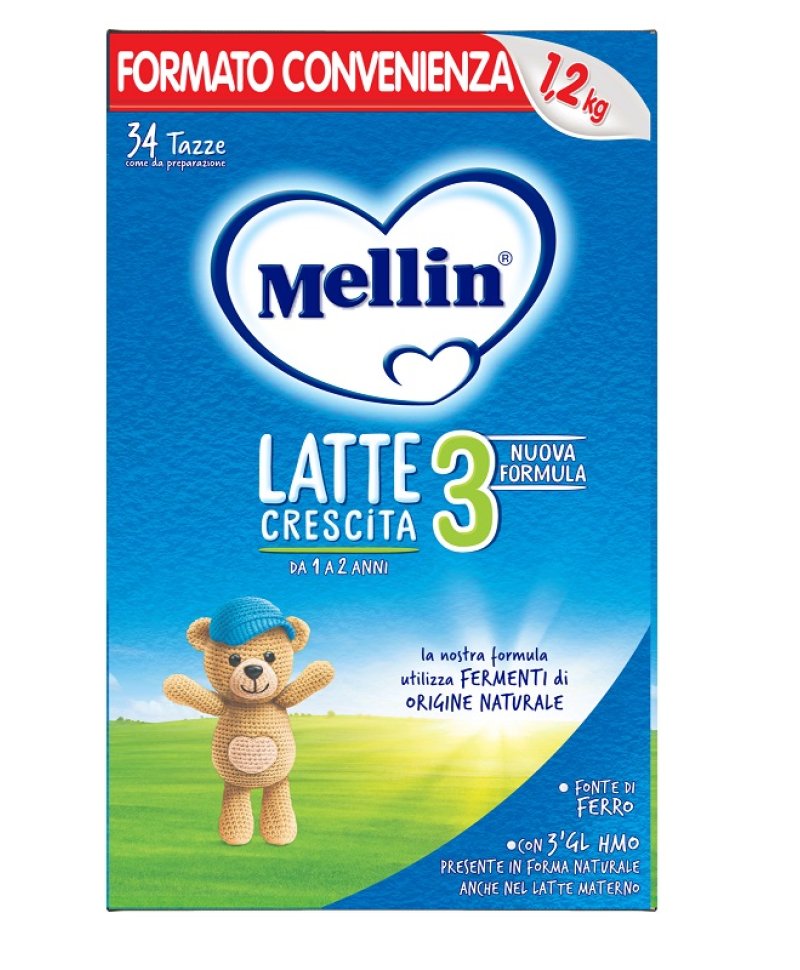 MELLIN LATTE CRESCITA 3 1,2KG