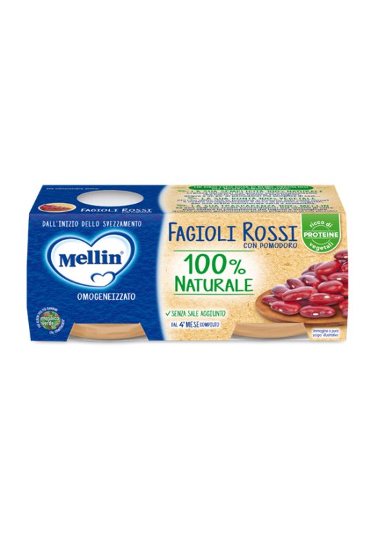 MELLIN OMOG FAGIOLI RO 2X80G