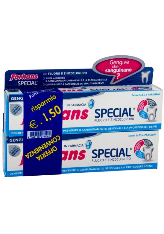 FORHANS SP DENTIF 2X75ML