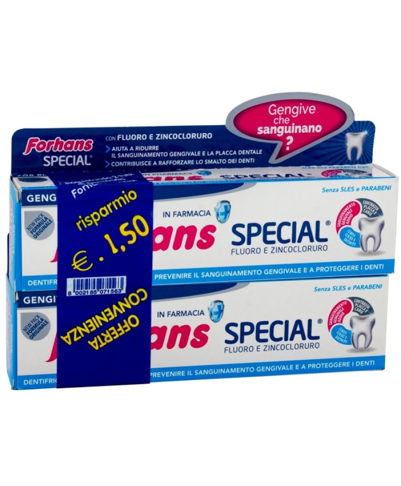 FORHANS SP DENTIF 2X75ML