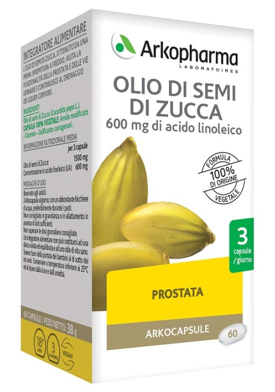 ARKO Capsule OLIO SEMI ZUCCA BIO