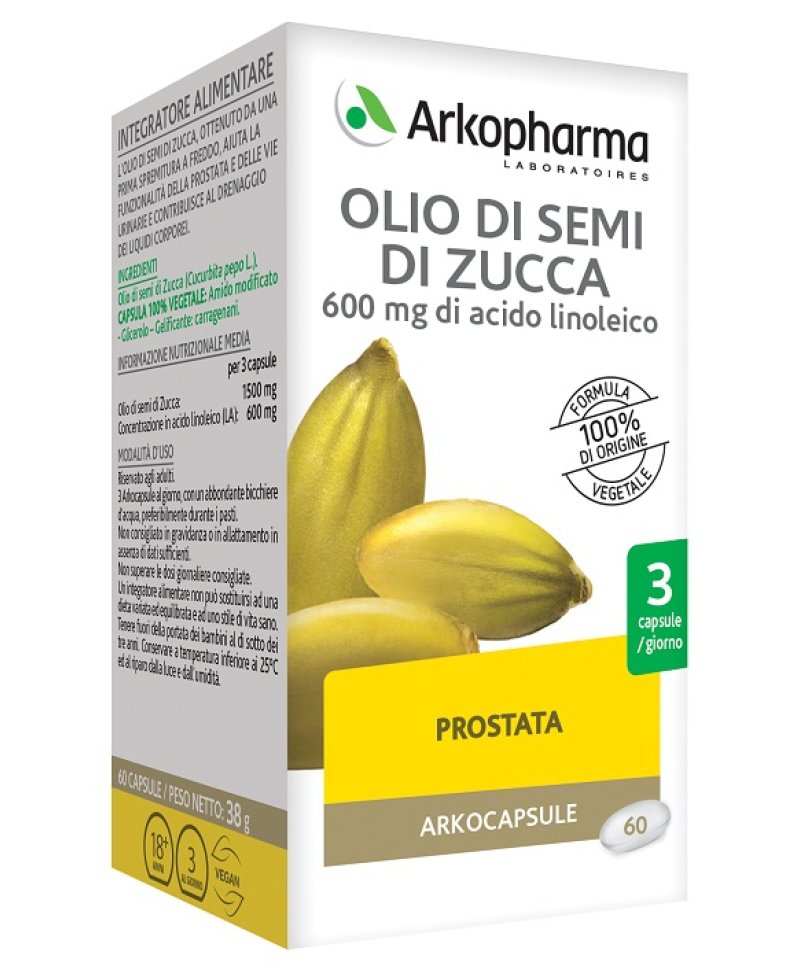 ARKO Capsule OLIO SEMI ZUCCA BIO