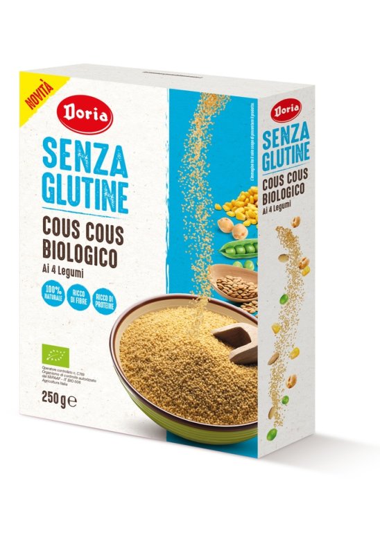 DORIA COUS COUS BIO 4 LEGUMI