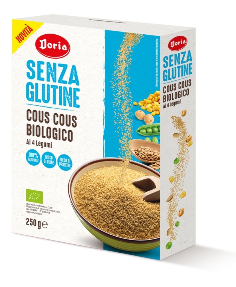 DORIA COUS COUS BIO 4 LEGUMI