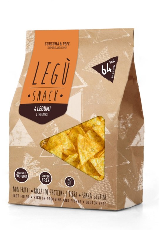 LEGU' SNACK CURCUMA/PEPE 40G