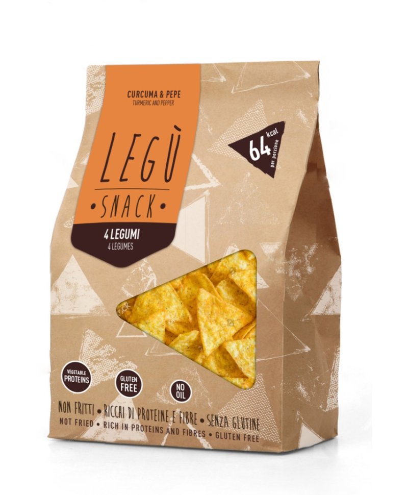 LEGU' SNACK CURCUMA/PEPE 40G