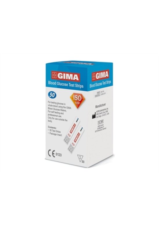STRISCE GLICEMIA GIMA 50PZ