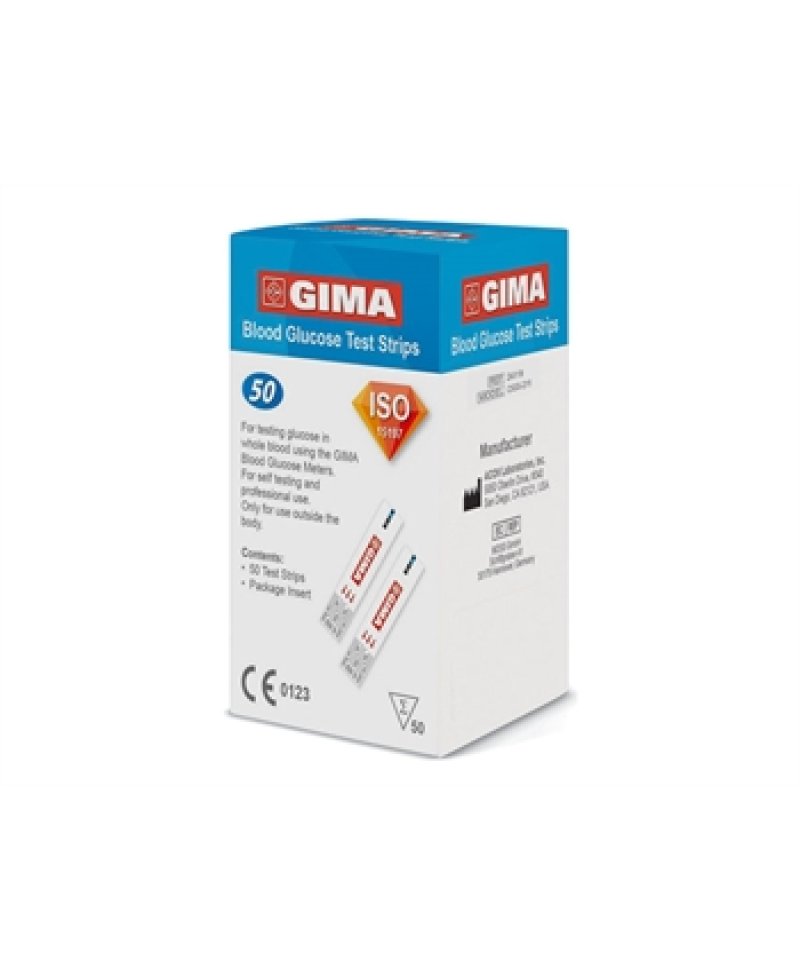 STRISCE GLICEMIA GIMA 50PZ