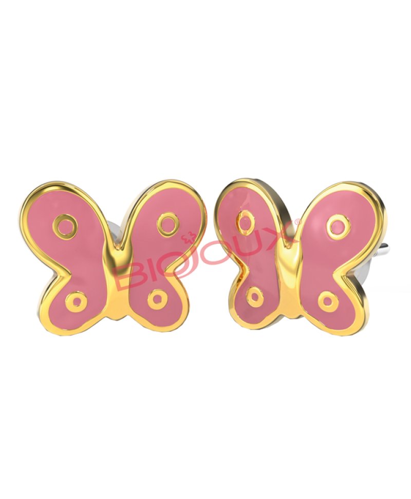 BJT710 GP PINK BUTTERFLY