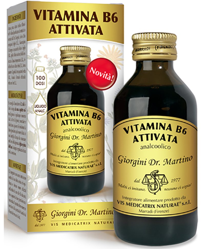 VITAMINA B6 ATTIVATA LIQ 100ML