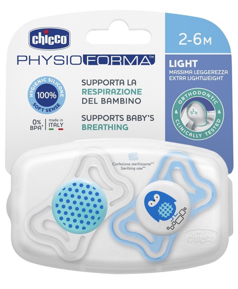 CH SUCCH LIGHT BOY SIL 2-6M 2P