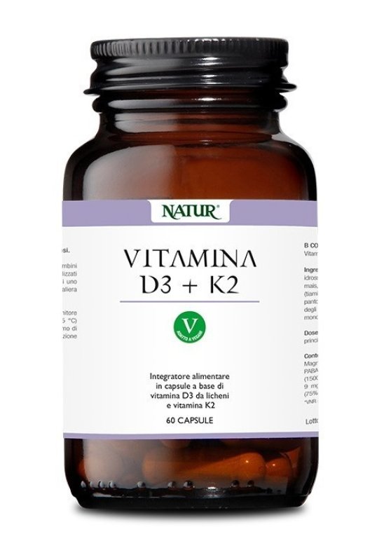 VITAMINA D3+K2 60 Capsule