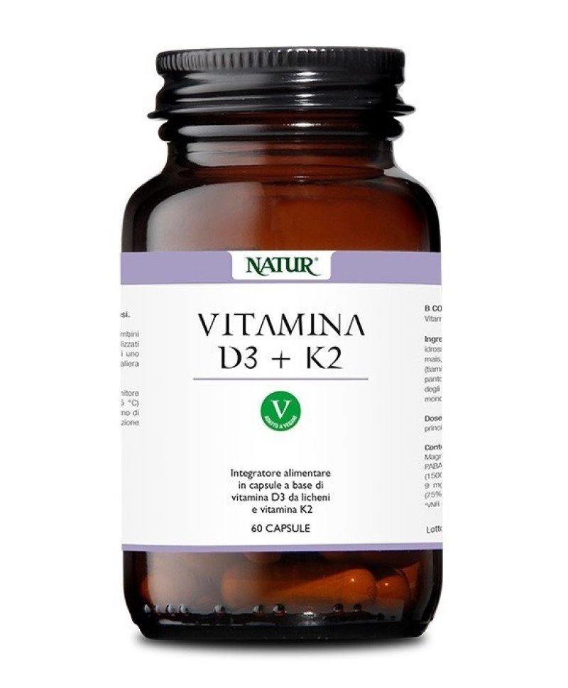 VITAMINA D3+K2 60 Capsule