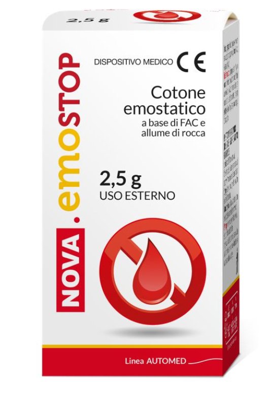 COTONE EMOSTATICO NOVA EMOSTOP