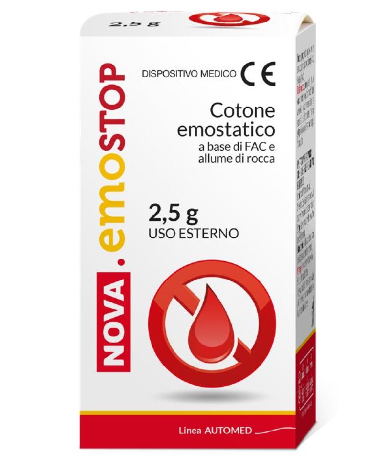 COTONE EMOSTATICO NOVA EMOSTOP