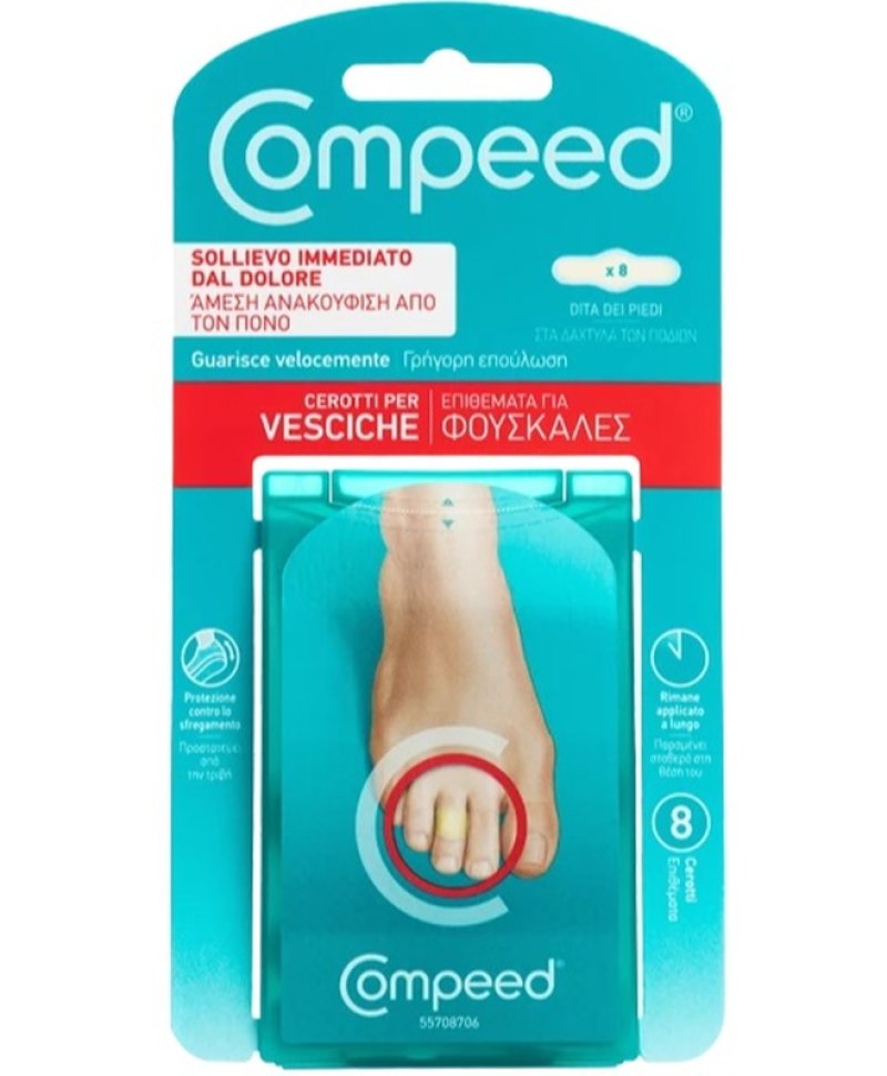 COMPEED VESCICHE DITA PIED 8PZ