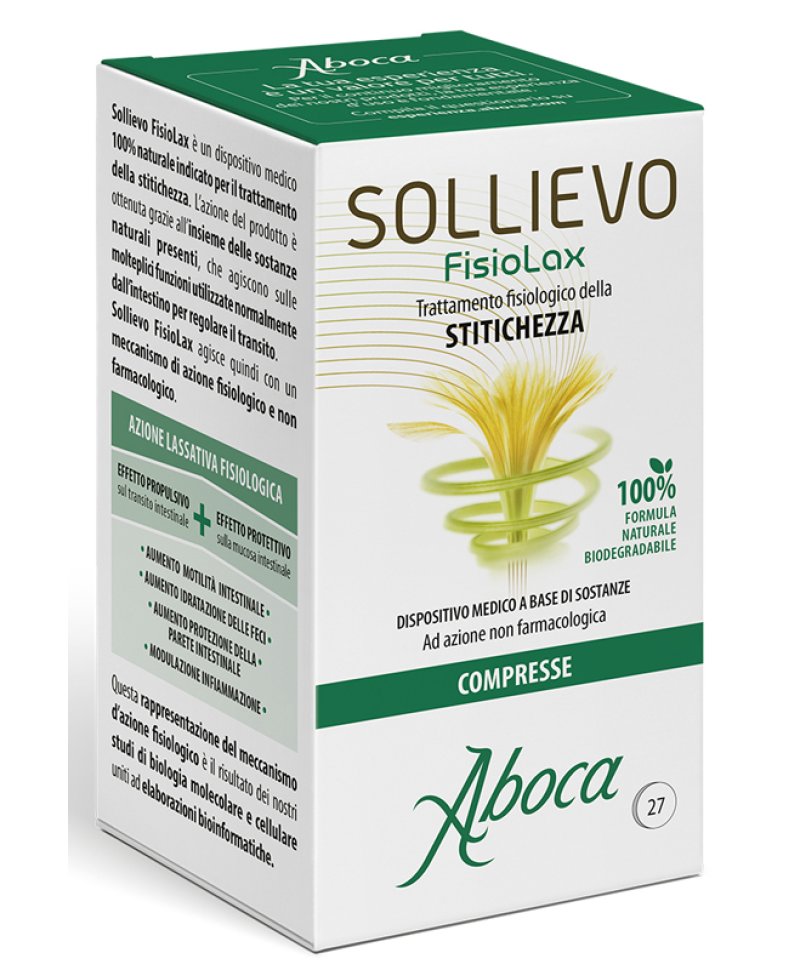 SOLLIEVO FISIOLAX 27 Compresse