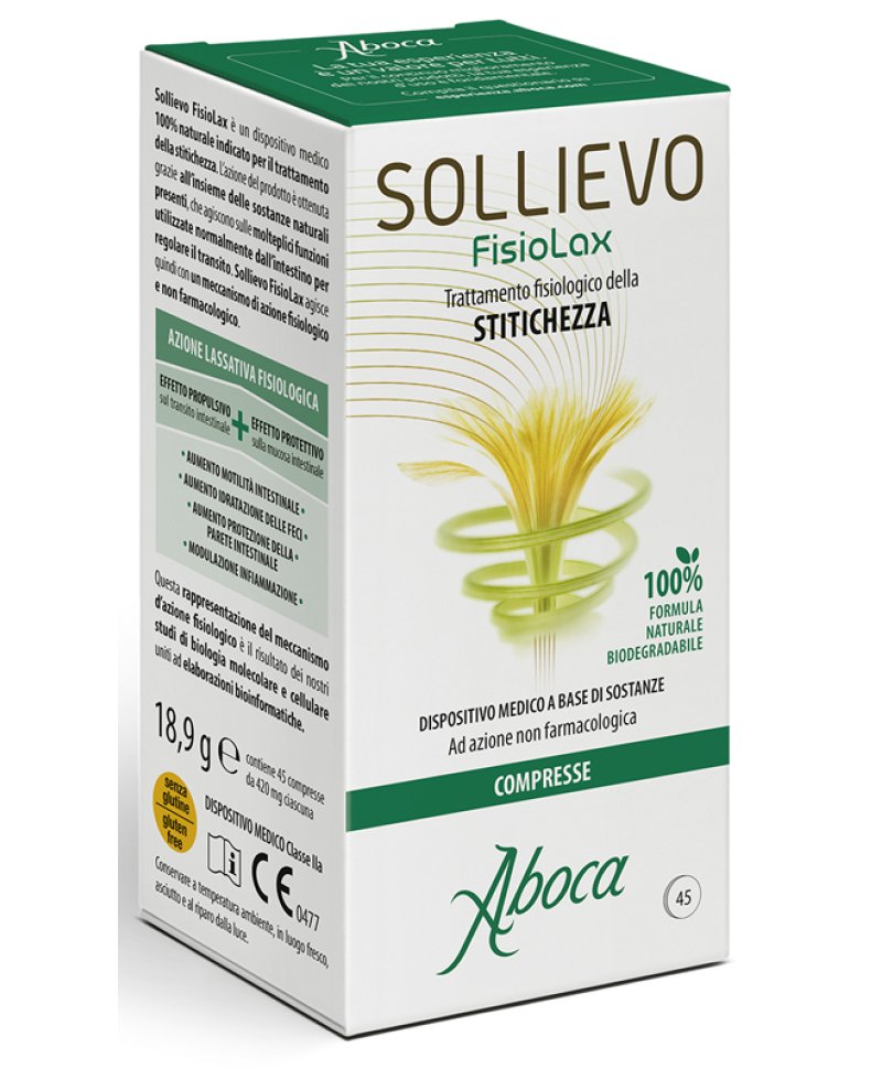 SOLLIEVO FISIOLAX 45 Compresse