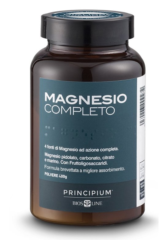 PRINCIPIUM MAGNESIO COMPLETO 400g magnesio da 4 fonti diverse