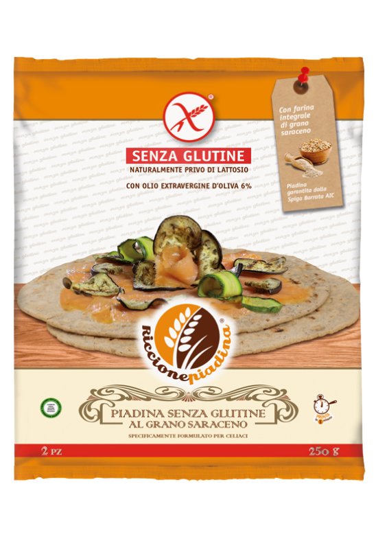 RICCIONE PIADINA GRANO S2X125G