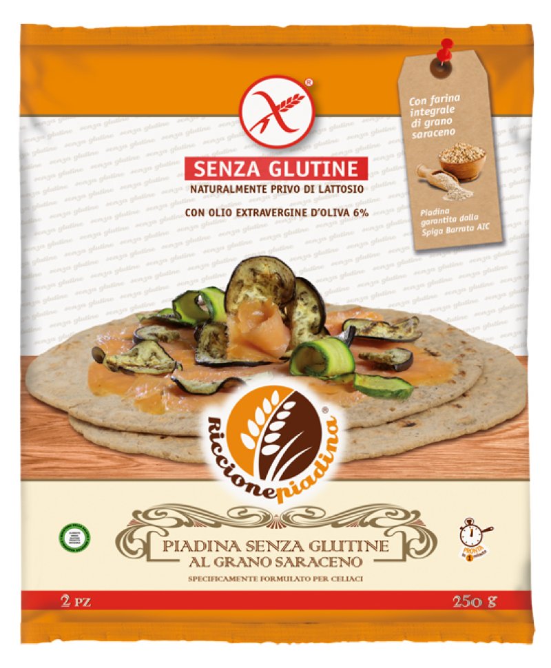 RICCIONE PIADINA GRANO S2X125G