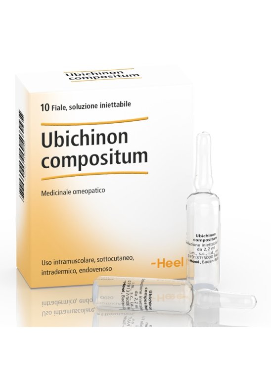 UBICHINON COMP 10F 2,2ML HEEL