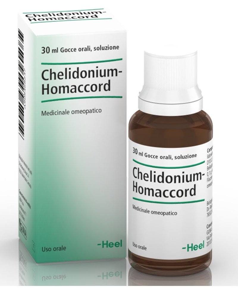 CHELIDONIUM HOMAC 30ML  GocceHEEL