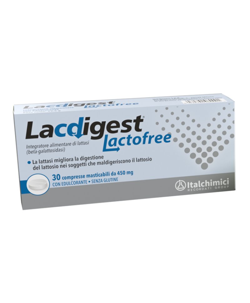 LACDIGEST LACTOFREE 30 Compresse