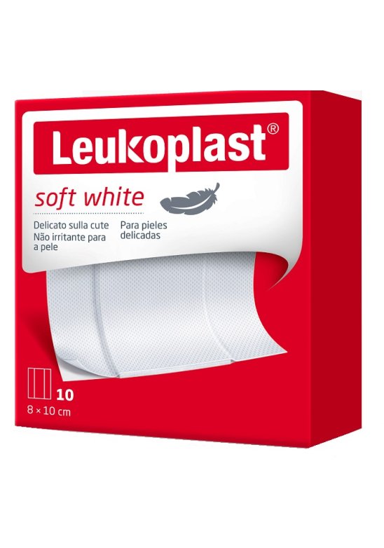 LEUKOPLAST SOFT WHITE 100X8CM