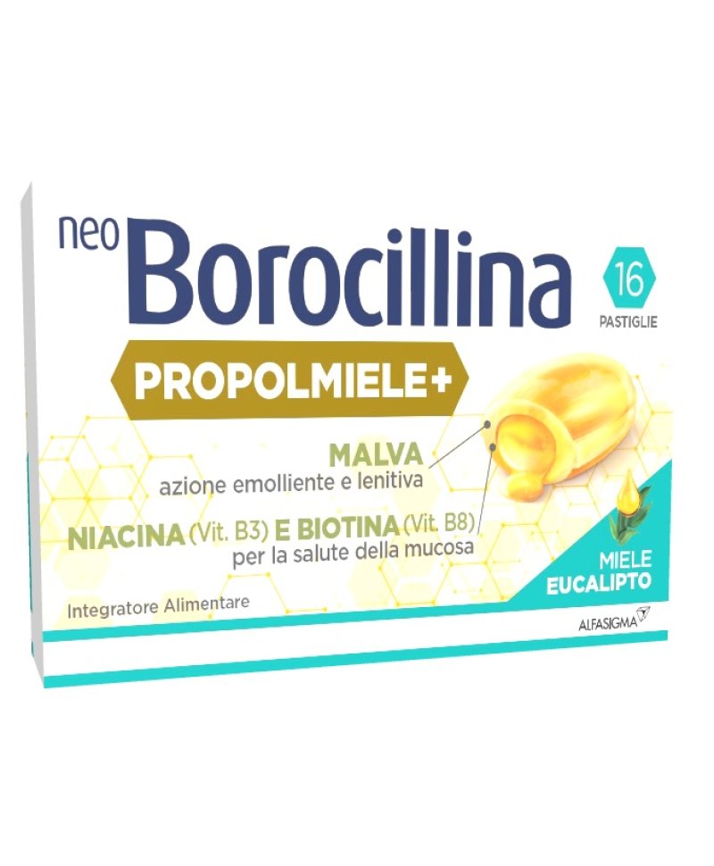 NEOBOROCILLINA PROPOLMIELE+ EU