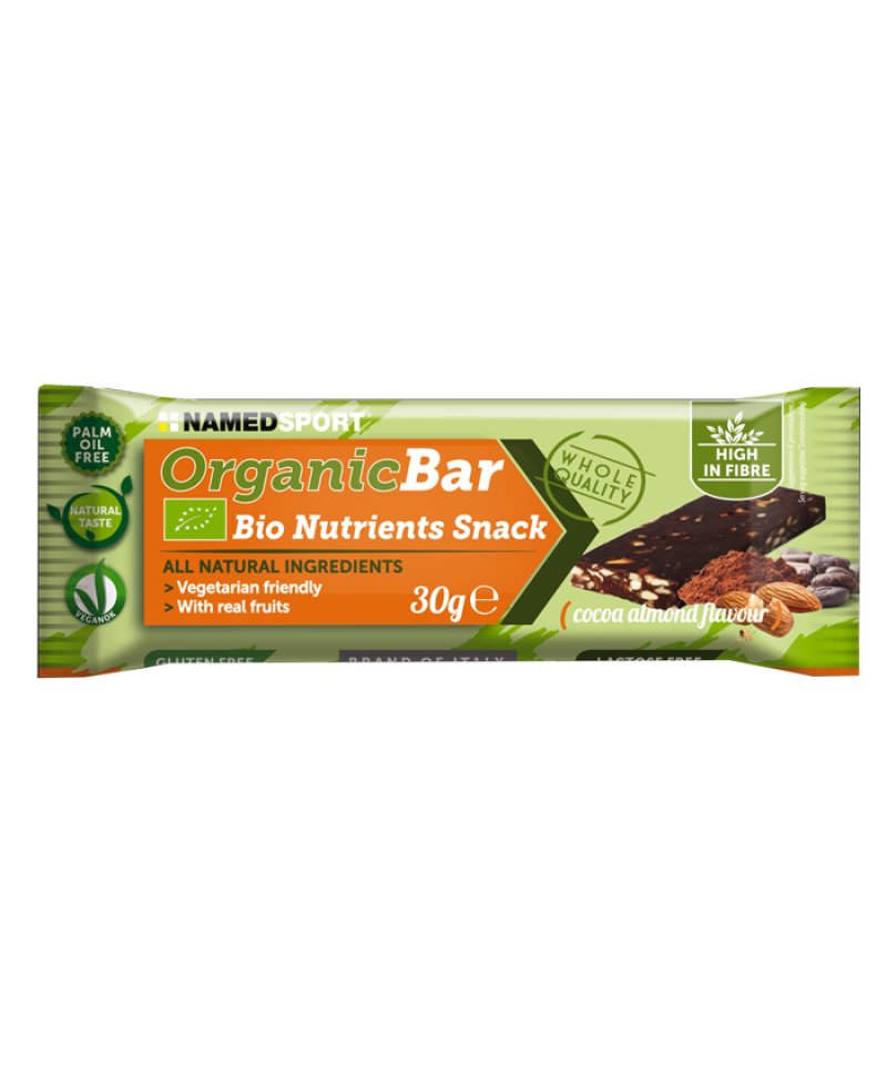 ORGANIC BAR CHOCO-ALMOND 30G