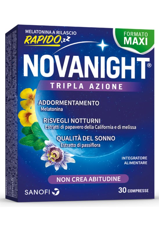 NOVANIGHT 30 Compresse RILASCIO RAP