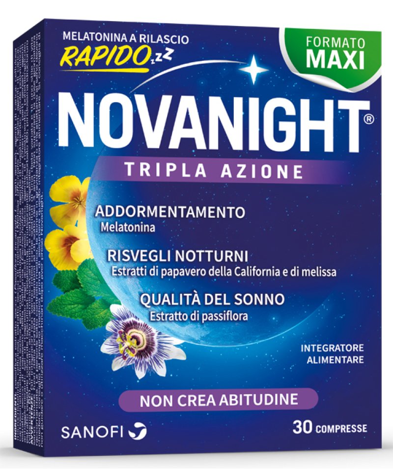 NOVANIGHT 30 Compresse RILASCIO RAP