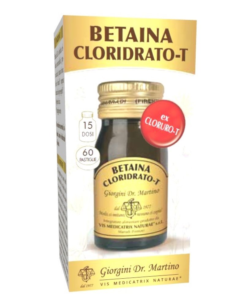 BETAINA CLORIDRATO-T 60PAST GI BETAINA CLORIDRATO-T 60PAST GI