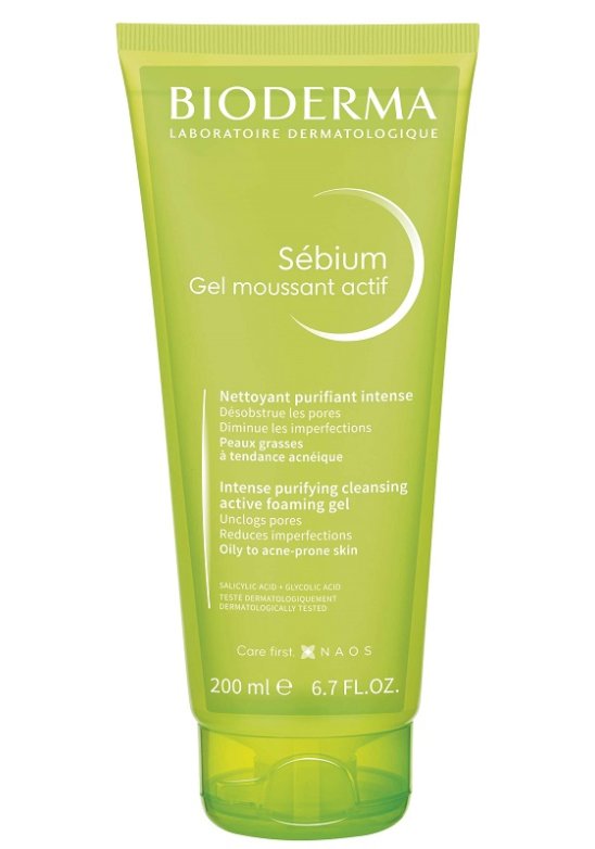 SEBIUM GEL MOUSSANT ACTIF 200ML