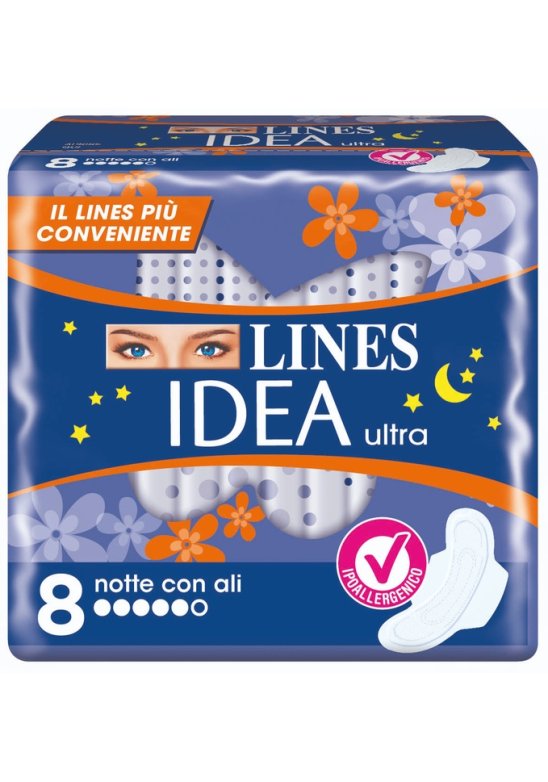 LINES IDEA ULTRA NOTTE ALI 8PZ