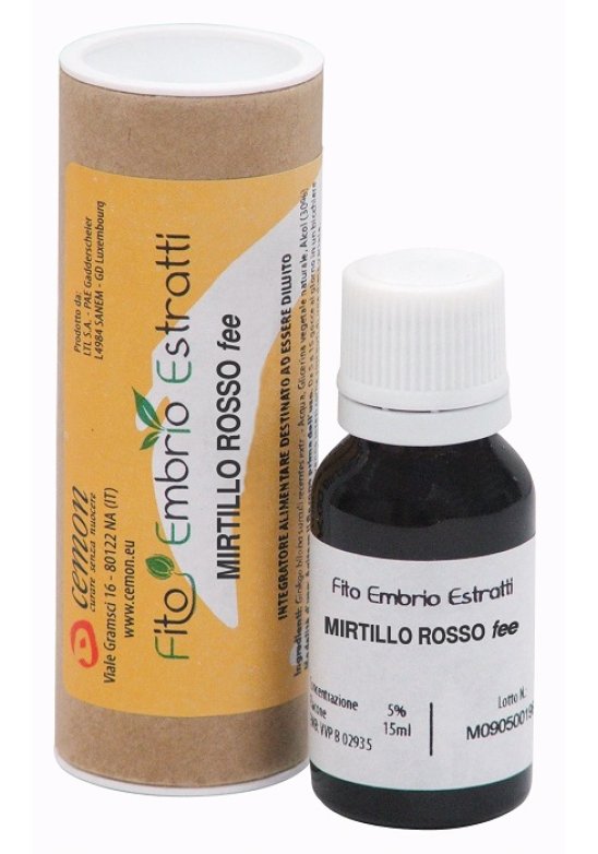 FEE MIRTILLO ROSSO 15ML