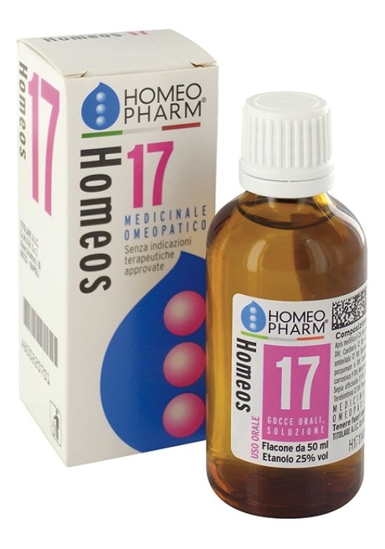 HOMEOS 17 GTT 50ML HOMEOPHARM