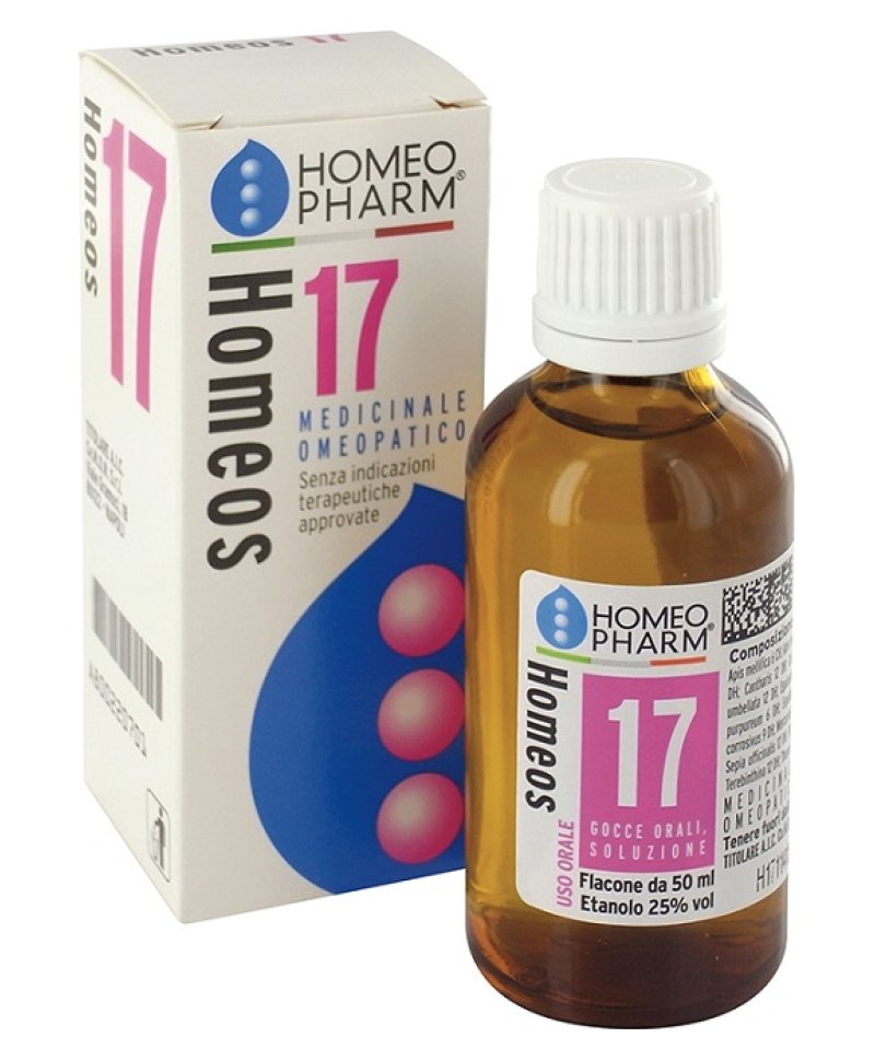 HOMEOS 17 GTT 50ML HOMEOPHARM