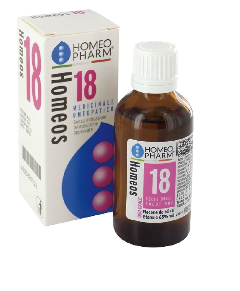 HOMEOS 18  Gocce 50ML HOMEOPHARM