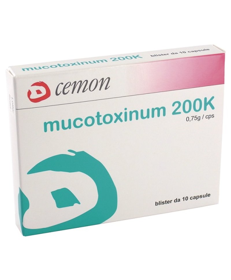 MUCOTOXINUM 200K 10 Capsule