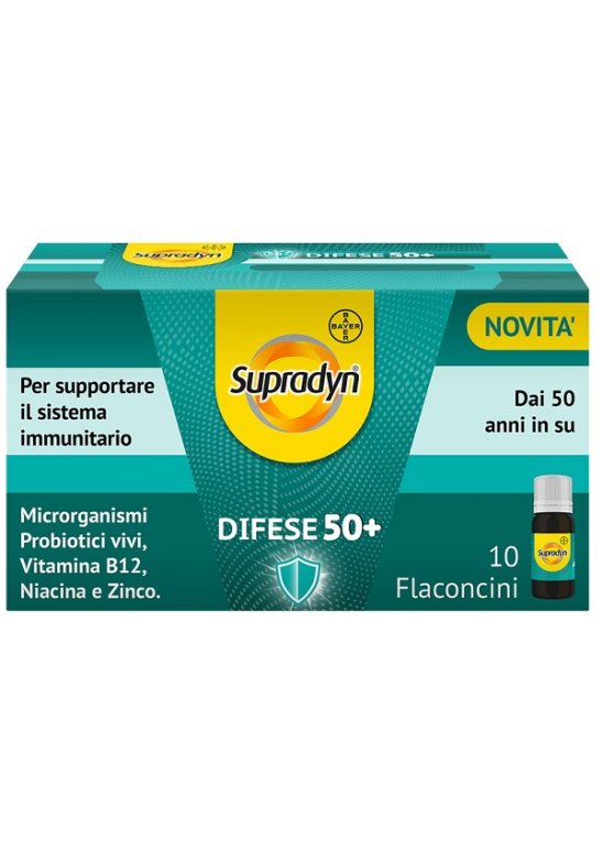 SUPRADYN DIFESE 50+ 10FL 10ML