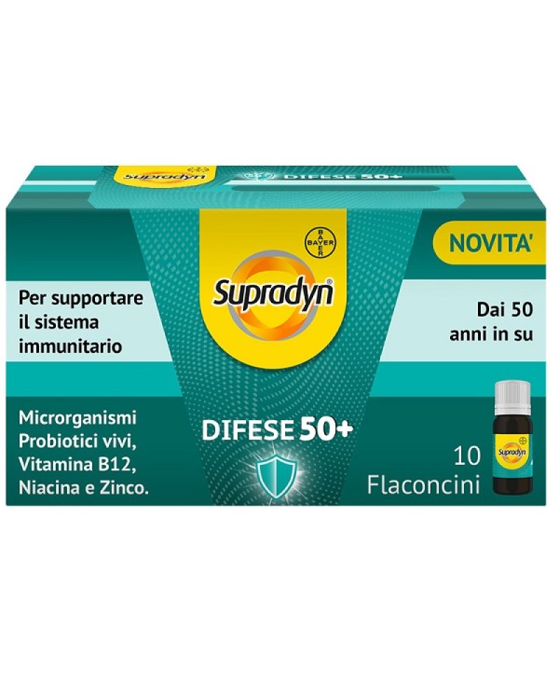 SUPRADYN DIFESE 50+ 10FL 10ML