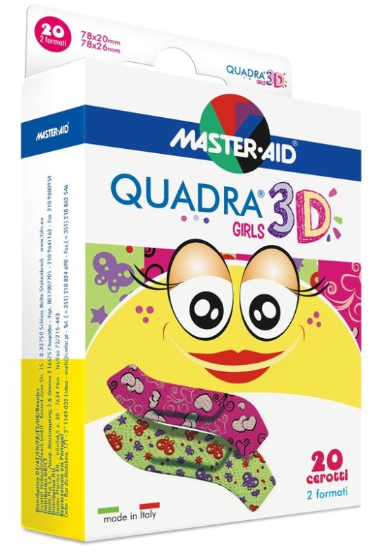 M-AID QUADRA3D CER GIRL ASSORT