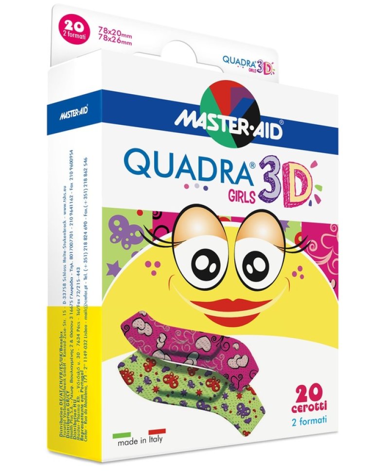 M-AID QUADRA3D CER GIRL ASSORT