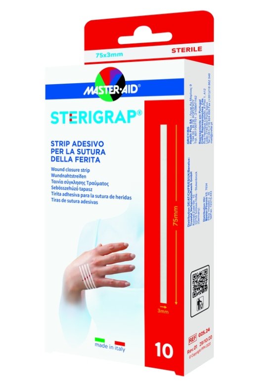 M-AID STERIGRAP STRIP AD75X3MM